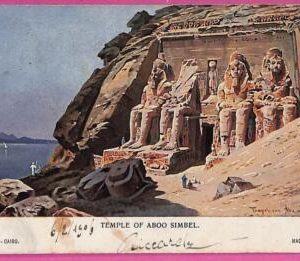 ag2743 - EGYPT - VINTAGE POSTCARD - Temple of Aboo Simbel - 1906