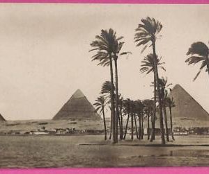 ag2636  - EGYPT - VINTAGE POSTCARD  -  Pyramids