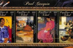 A9623 - TCHAD -  ERROR MISPERF Stamp Sheet - 2021 - ART, Paul Gauguin