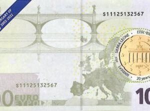 A9313 - SIERRA LEONE - ERROR MISPERF Stamp Sheet - 2022 - Money Coins