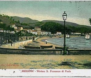 CARTOLINA d'Epoca MESSINA - Riviera San Francesco di Paola 1907
