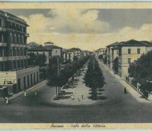 97227  - CARTOLINA d'Epoca -  ANCONA   Citta' - Viale della VITTORIA 1941
