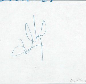 59619   -  SPORT  AUTOGRAPH  - FOOTBALL -  F.C. BARCELLONA: Luis Enrique 1997
