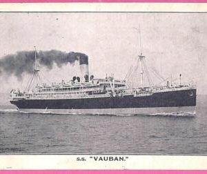 af8113 - VINTAGE POSTCARD Ansichtskarten - Ship "Vauban" NAVI