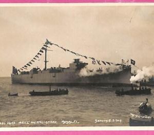 af8120 - ITALY - VINTAGE POSTCARD Ansichtskarten - Ship "Amalfi" Navi