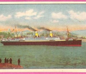 af8117 - VINTAGE POSTCARD Ansichtskarten - Ship "Conte Rosso" NAVI