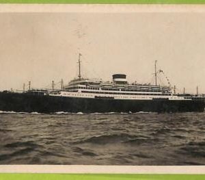 af7974 - Italy - VINTAGE POSTCARD Ansichtskarten - 1930 - Ship "Vulcania"
