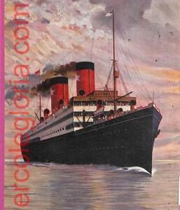 af8080  - ITALY - VINTAGE POSTCARD Ansichtskarten - 1926- Ship "Dante Alighieri"