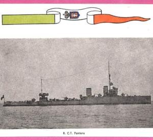 af8092 - ITALY - VINTAGE POSTCARD Ansichtskarten - Ship R.C.T."Pantera" Navi
