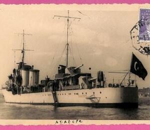af8098 - TURKEY - VINTAGE POSTCARD Ansichtskarten -  Ship "Adatepe"
