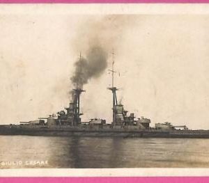 af8093 - ITALY - VINTAGE POSTCARD Ansichtskarten - Ship R.N."Giulio Cesare"