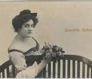 61831  -  VINTAGE POSTCARD - THEATRE actress -  CONCHITA CATALA'