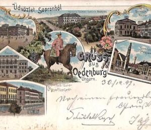 ac0862 - Ansichtskarten   VINTAGE  POSTCARD - HUNGARY - Sopron - 1897