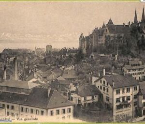 ad4849 - SWITZERLAND  Schweitz - Ansichtskarten VINTAGE POSTCARD-Neuchatel-1908