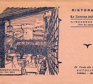 ab0822 - VINTAGE POSTCARD - ROME City: Restaurant
