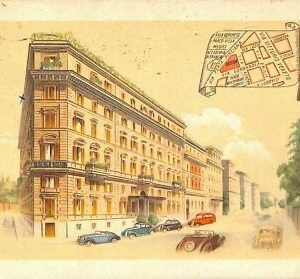 ab0754 - VINTAGE POSTCARD - ROME City: Boston hotel