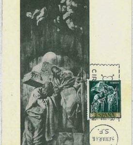 32317 - SPAIN - MAXIMUM CARD : Art - Paintings: 1966 - Josep Maria Sert