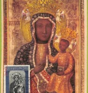 ad3279 - VATICAN - Postal History - MAXIMUM CARD - 1956 - ROMA -  Art RELIGION