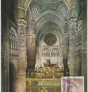 48394 - SPAIN - MAXIMUM CARD - Architecture: Burgos1965