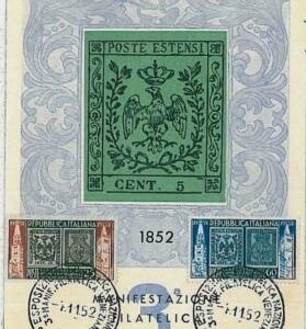32506 - ITALY - MAXIMUM CARD : Stamp Centenary1952 - VENEZIA