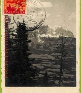 ad3302 - AUSTRIA - Postal History - MAXIMUM CARD - 1948 - Mountain