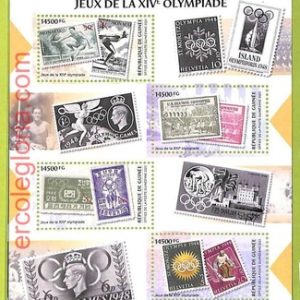 B0792 - GUINEE -  Stamp Sheet - 2023 - Olympic Games