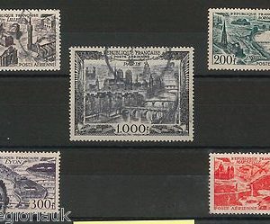 50614 - FRANCE -  USED STAMPS timbres obliteres YVERT Poste Aeriene 24/27 + 29