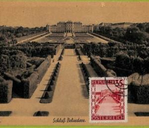 ad3298 - AUSTRIA - Postal History - MAXIMUM CARD - 1947 - WIEN,  ARCHITECTURE