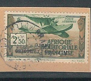 54993 - FRENCH COLONIES: AFRIQUE FRANCAICE LIBRE - YVERT PA 15a Used VERY FINE!!