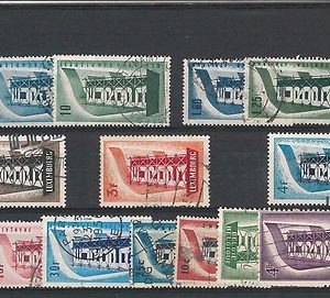 42822 - EUROPA -- 1956  complete set USED #2