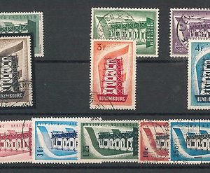 42821 - EUROPA -- 1956  complete set USED #1