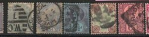 46617 - GREAT BRITAIN -  STAMPS:  small lot of VICTORIA used stamps