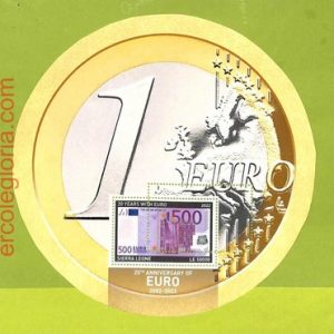 B0970 - Sierra Leone - ERROR MISPERF Stamp Sheet - 2022 - Money, Coins