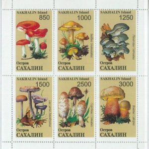 M2222- RUSSIAN STATE, MINIATURE SHEET: Mushrooms