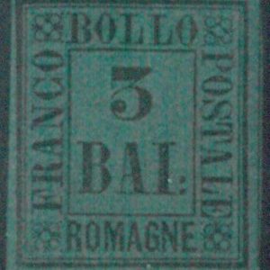 87758 - ITALY Antique States: ROMAGNE - STAMP - Sassone 4 -  MINT Hinged MLH