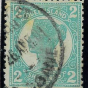 aa5613c - Australia QUEENSLAND - STAMP - SG # 254 Watermark 6 - USED