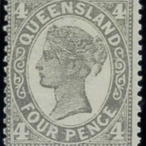 aa5613f  - Australia QUEENSLAND - STAMP - SG # 294 Watermark 33 - Mint hinged MH