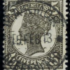 aa5613gA - Australia QUEENSLAND - STAMP - SG # 295a  Watermark 33 - USED