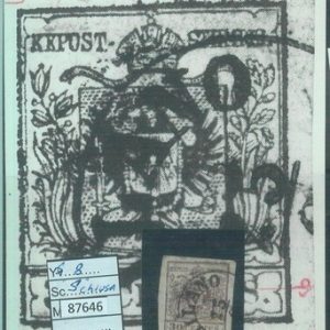 87646 - ITALY Antique States: LOMBARDO VENETO -  STAMP - Sassone 8 Fine  USED
