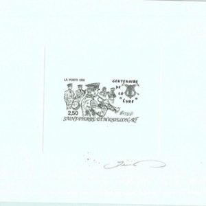 95755 -  ST PIERRE & MIQUELON  -  LUXURY  PROOF SOUVENIR SHEET - Music 1991