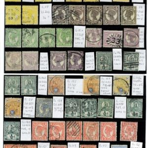 aa5615 - Australia QUEENSLAND - STAMP - Very nice LOT of USED STAMPS