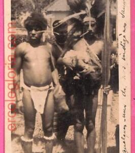 af9008 - INDONESIA - Vintage POSTCARD - Ethnic - Real photo - 1929