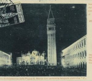 P0707 - ITALY - Postal History -  MAXIMUM CARD 1912 - VENEZIA Campanile RARE