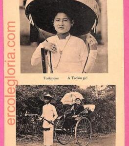 af9006 - INDONESIA - Vintage POSTCARD - Tonkin - Ethnic