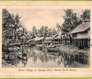 ae9104 - MALAYA -  VINTAGE POSTCARD - North Borneo - 1910