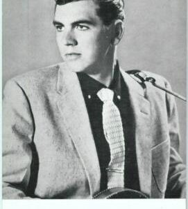 91832 - Vintage PROMOTIONAL Leaflet -  MUSIC :  SANFORD CLARK  1960's