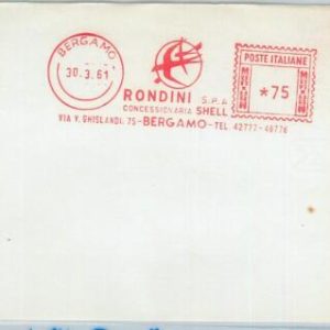 75702 - ITALY  - Postal History -  Postmark 1961  Affrancatura Meccanica BIRDS