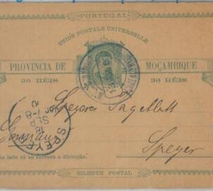 82123 - PORTUGAL Mozambique -  POSTAL HISTORY - STATIONERY CARD Lourenzo Marquez