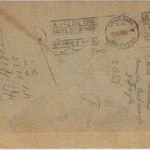 66433 -  SWEDEN - POSTAL HISTORY - COVER to ARGENTINA - Nice postmark 1938