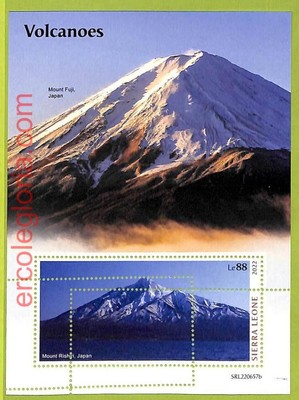 B0952 - Sierra Leone - ERROR MISPERF Stamp Sheet - 2022 - Volcanoes, GEOLOGY